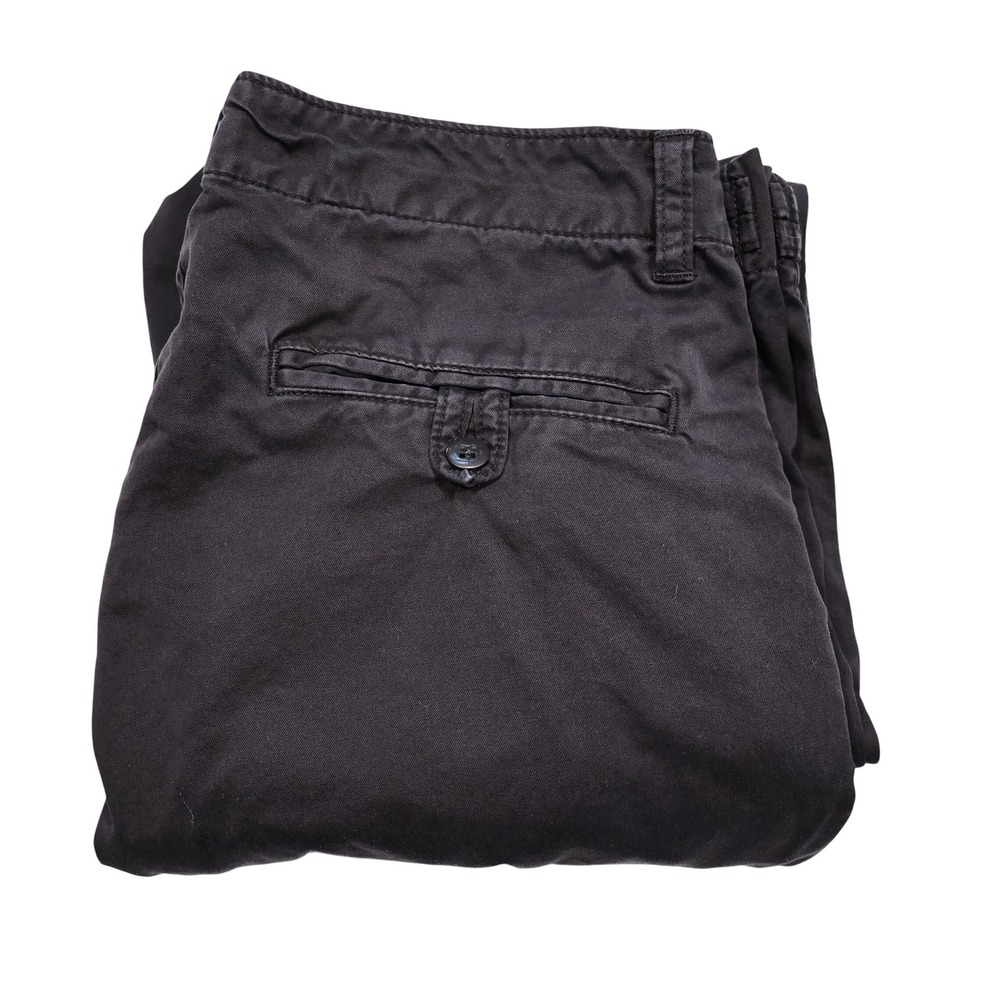 POLO RALPH LAUREN Mens Size 30x30 Black 100% Cotton Buttoned Cargo Utility Pants